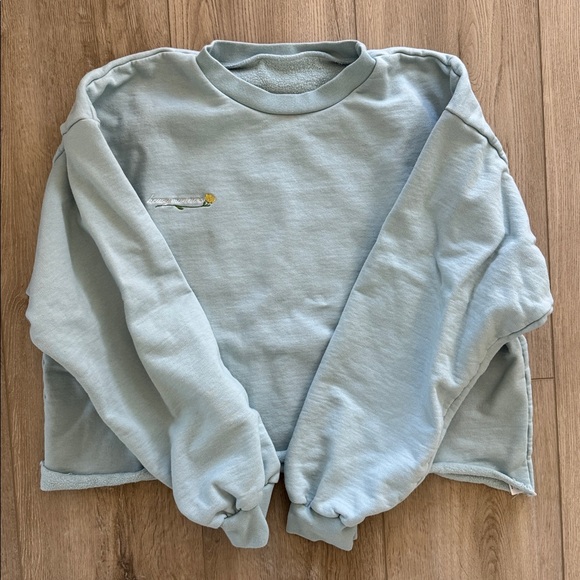 CROPPED CLASSIC CREWNECK - Picture 1 of 9